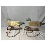 Wooden Ducks & Longspring Animal Foothold Traps