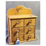 Wood Indiana Ducks Unlimited Oak Spice/Cubby