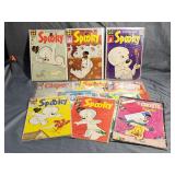 (11)Vintage Harvey Comic Books 7'×10'