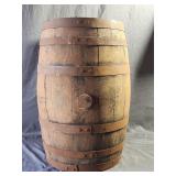 Antique Wood Keg Barrel 22'H