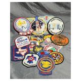 Collection of Embroidered Vintage Patches 2 - 4'
