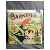 Vintage Barkers Powder Ad. Print 14.5' × 14'