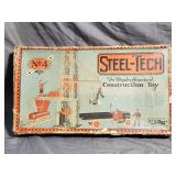 Vintage Steel Tech No 4 Construction Toy
