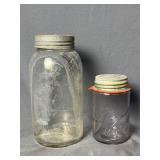 Canadian Crown & Ball Mason Glass Jars