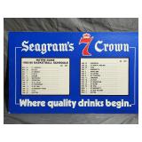 Vintage Seagrams 7/Notre Dame Advertising