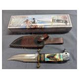 Chipaway Classics Black Feather Hunting Knife