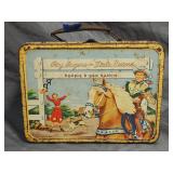 Vintage Metal RoyRogers/Dale Evans Metal Lunchbox