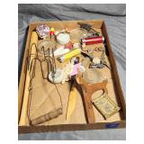 Vintage Photo, Jar Holder, Pflueger Hooks & Misc