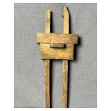 Wooden Double Mortise Marking Gauge