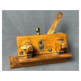 W.G. Skinner Wooden Screw-Stem Plough Plane