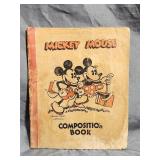 Vintage Mickey Mouse Composition Book