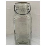 Acme 1/2 Gallon Wire Top Glass Jar