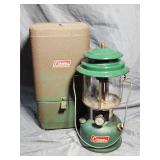 Vintage Coleman Latern and Metal Case
