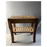 Strongtek Bamboo Shower Bench- Expresso