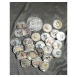 Lg Qty Chinese Zodiac Commemorative Tokens