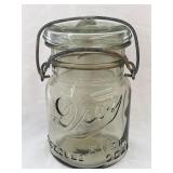 Smokey Gray Drey Improved Ever Seal Pint Jar
