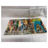 (12) DC & Marvel Comics Sgt. Rock & Sgt. Fury