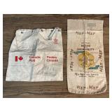 Canada Post Mail Bag & Har-Mar Seed Bag