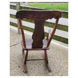 Antique Wood Rocking Chair