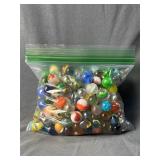 Sandwich Bag of Marbles