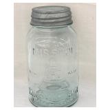 Mission Mason Quart Glass Jar