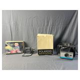 Minolta Autopak400-X & Polaroid 210 Film Cameras