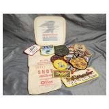 Vintage patches, US Mail Decal, Winchester AmmoBag
