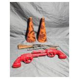 Vintage Toys Including Halloween Horn