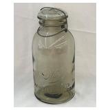 Smokey Gray Drey Improved Ever Seal 1/2 Gallon Jar