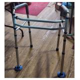 Folding Metal Walker 31'H