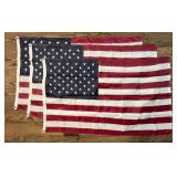 American Flags- 3x5'- Set of 3