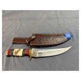 Chipaway Cutlery Bowie Knife 12' with Sheath