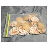 Lg Qty Shermans Chocolate Milk Carboard Caps