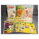 (16)Vintage Harvey Comic Books 7'×11'