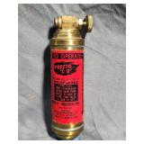 Merlite Industries Brass Fire Extinguisher 5.5' T