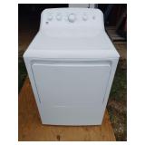 GE 7.2 cubic foot electric dryer works