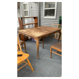 Older table would be a beautiful piece to refinish