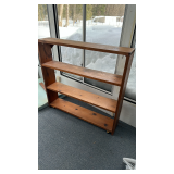 Nice book shelf on wheels