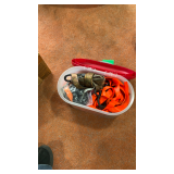 Various straps and tie downs