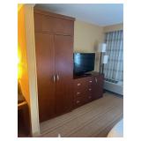 Dresser and wardrobe