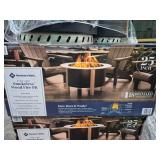 Smokless fire pits