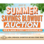 Summer Savings Blowout Auction