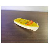 Yellow Mini Fishing Boat