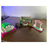 Miniature Horse stable Playset