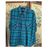 1980s/90s Winterweights Flannel Van Heusen
