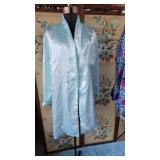 Sedu' Teal Satiny Nightgown