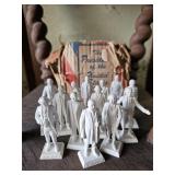 Vintage Marx Toys White Plastic Presidents of the