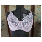 Chantilly Maidenform Vintage Bra Pink 34D