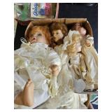 Mixed Lot Vintage Dolls - Composition, Hard