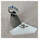 2 Costume Jewelry Rings